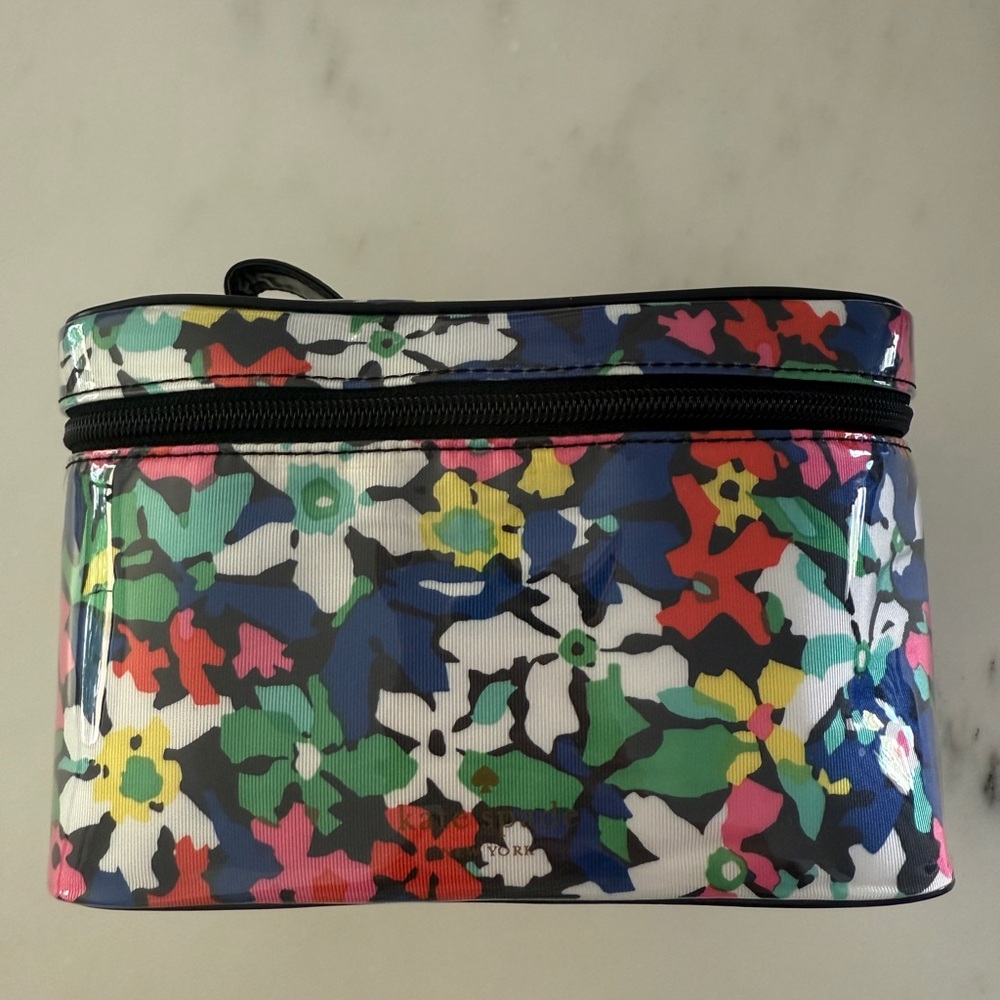 Kate Spade Floral Cosmetic Bag